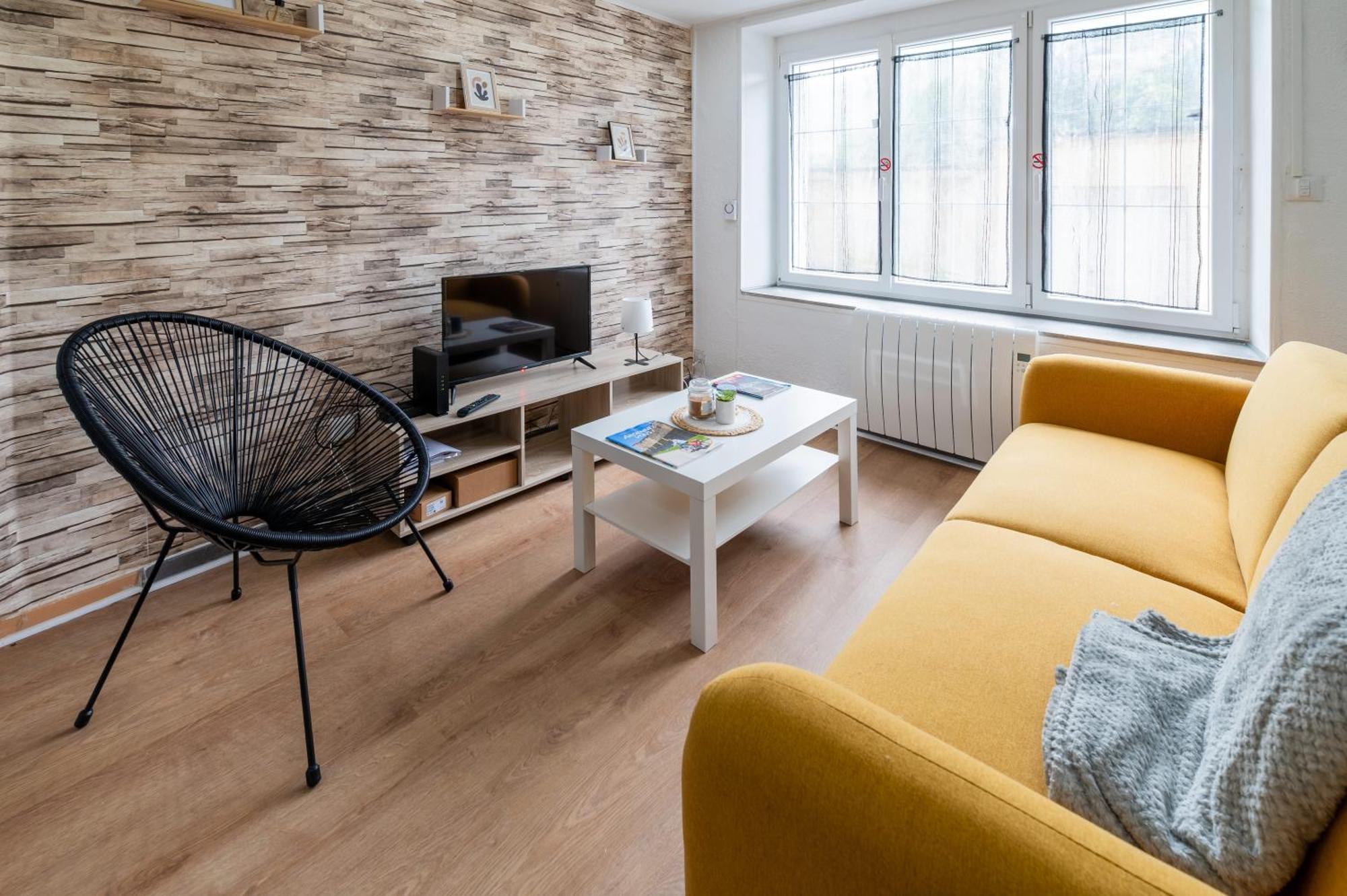 55M2 Cosy Au Calme Avec Terrasse Et Box Individuel Nouzonville Exterior foto